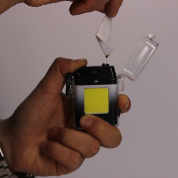 SPARKLED Encendedor Eléctrico USB con Linterna