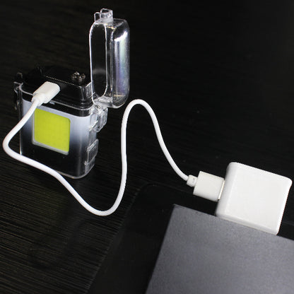 SPARKLED Encendedor Eléctrico USB con Linterna