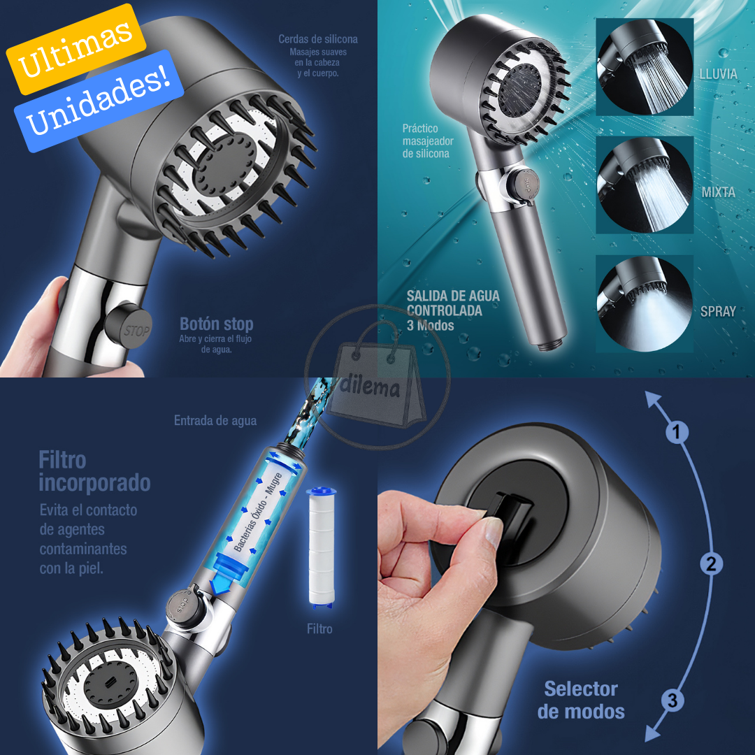 DUSHPRO Cabezal de ducha a presión